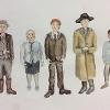 Poacher, Forester, Forester's Wife, Schoolmaster, Priest, Frantik, Pepik